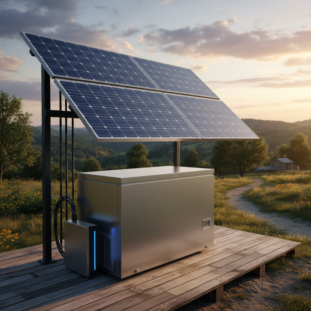 freezer solar power