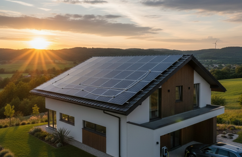 household solar panels