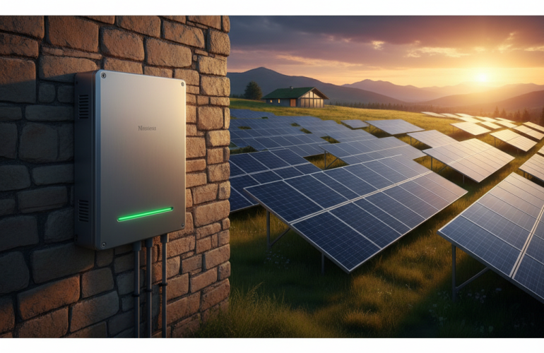 inverter and solar panel