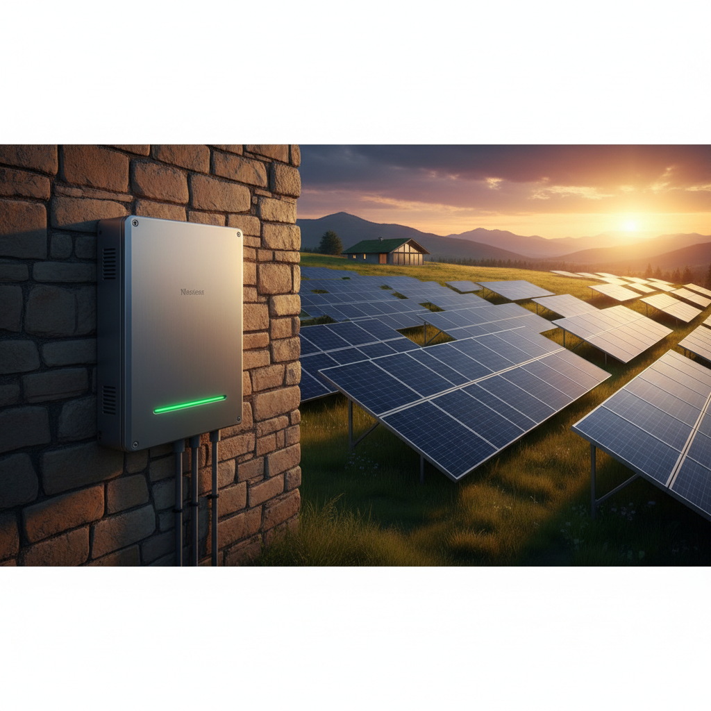 inverter and solar panel