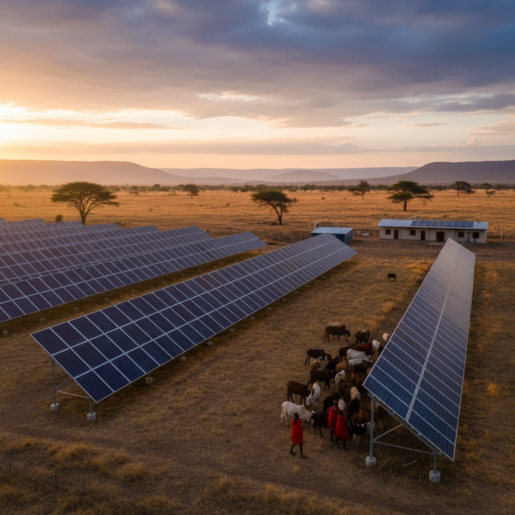 Kenya solar panels
