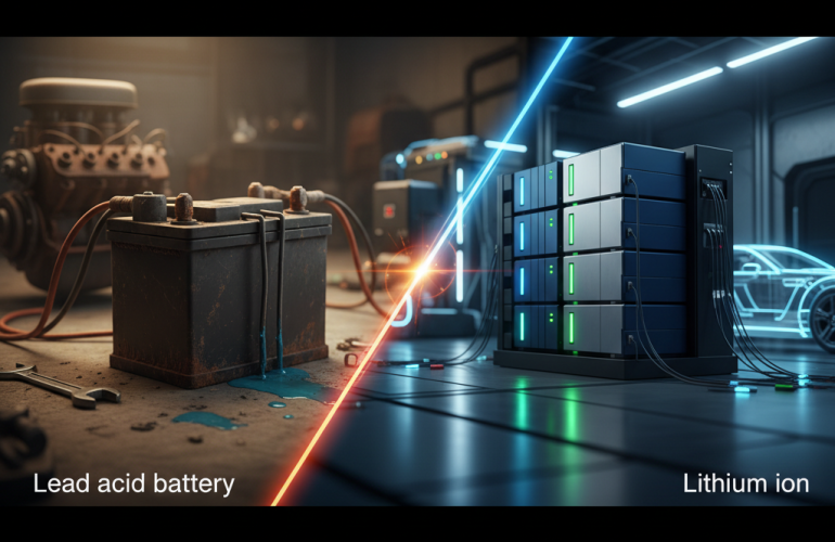 lead acid battery vs lithium ion