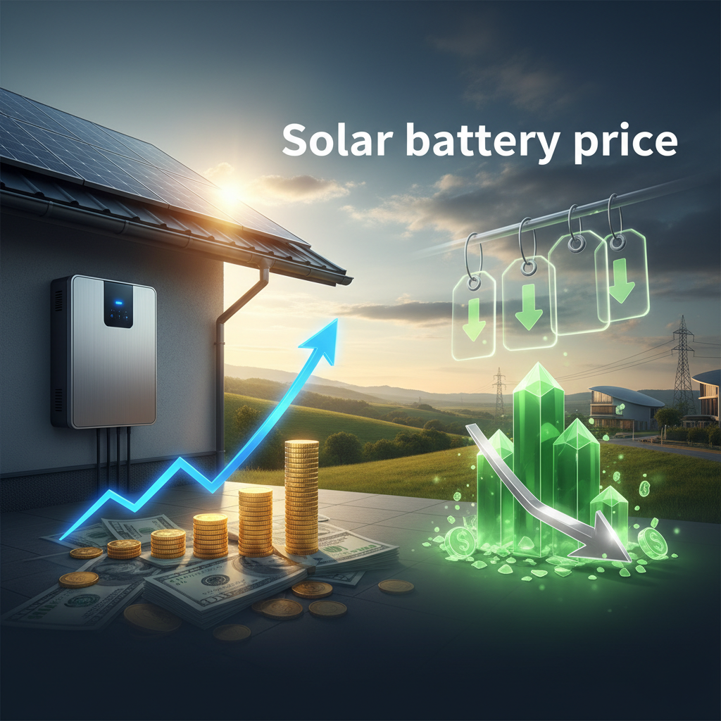 Solar battery price