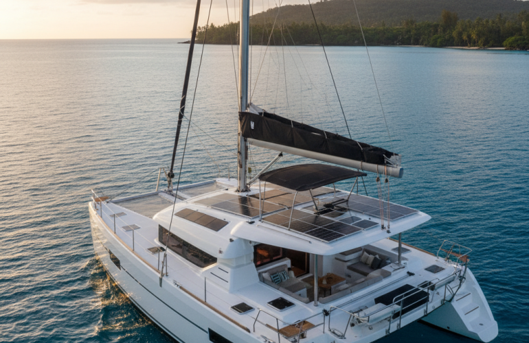 Solar panels for boats