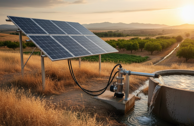 solar panels for water pump