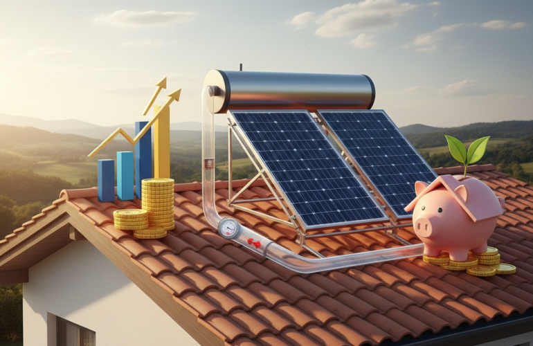 solar power water heater price