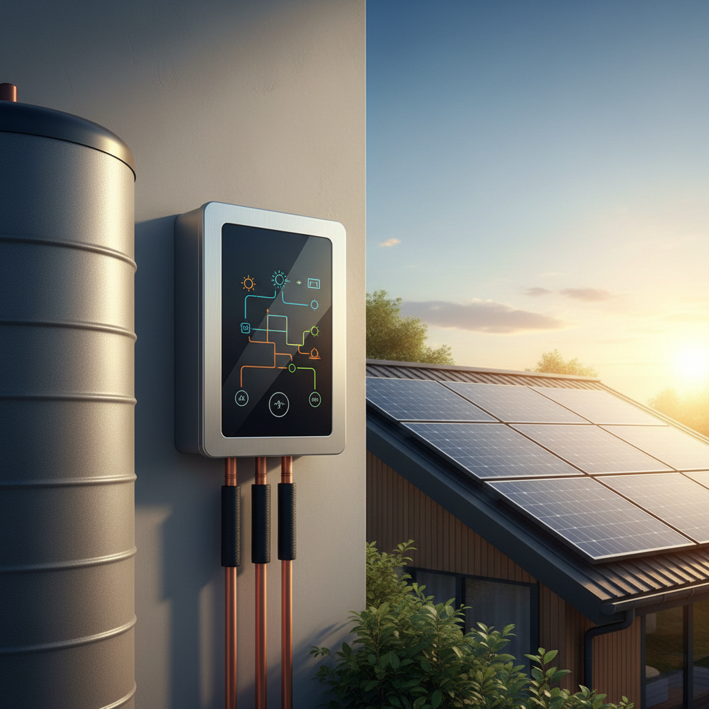 Solar water heater controller
