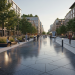 Walkable solar panels